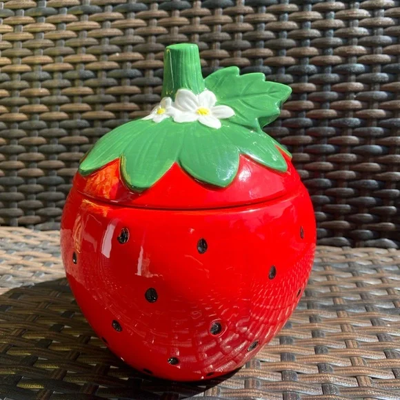 Strawberry Cookie Candy Jar Container - Picture 7 of 7